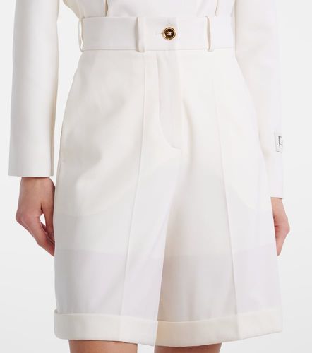 Bermuda à taille haute en laine mélangée - Patou - Modalova