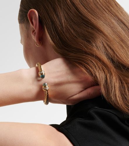 Bracelet Classic Cablespira® en or 18 ct, topazes et diamants - David Yurman - Modalova