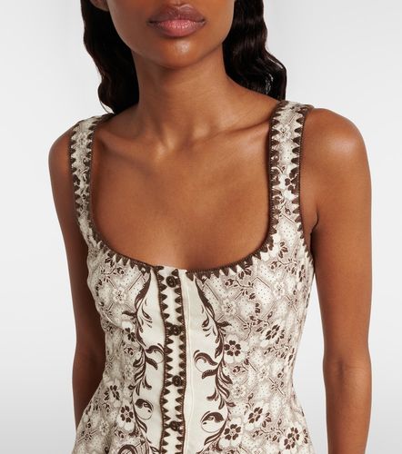 Alémais Robe imprimée en lin et coton - Alemais - Modalova