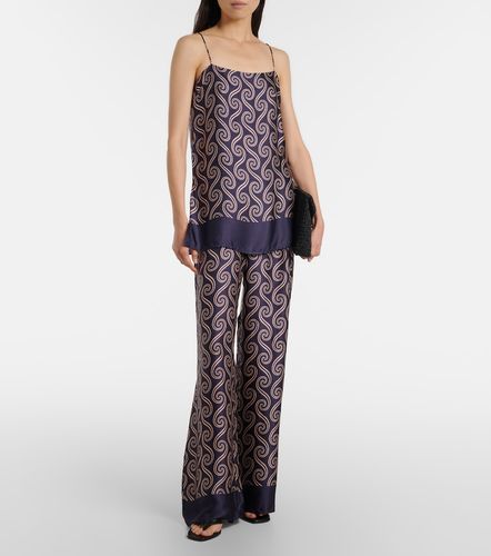 Pantalon ample Jensen imprimé en satin - Faithfull - Modalova