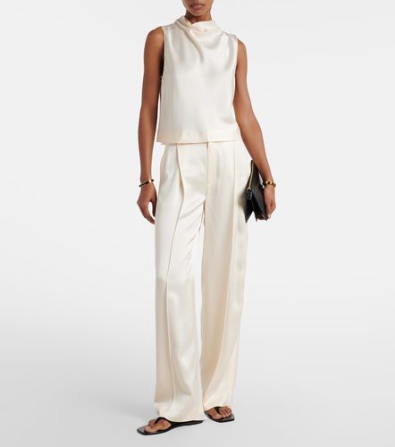 Vince Pantalon large en satin - Vince - Modalova