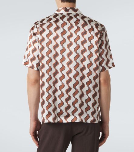 Chemise de bowling Roberto en soie à imprimé - Frescobol Carioca - Modalova