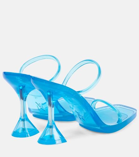 Amina Muaddi Mules Brito en PVC - Amina Muaddi - Modalova