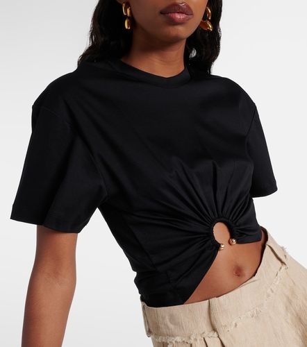 Rabanne Crop top en jersey de coton - Rabanne - Modalova