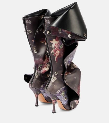 Bottes Snap 100 en cuir à fleurs - Y/Project - Modalova