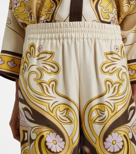 Pantalon ample Spells Placée imprimé en soie - La DoubleJ - Modalova