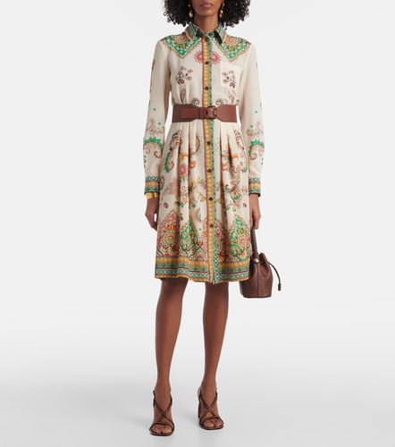Etro Robe midi à motif cachemire - Etro - Modalova