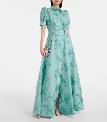 Robe longue Benette en brocart - Rebecca Vallance - Modalova
