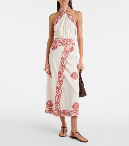 Robe midi imprimée en coton - Johanna Ortiz - Modalova