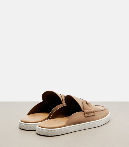 Mules Chanme en daim - Christian Louboutin - Modalova