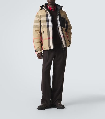 Veste doudoune Check réversible - Burberry - Modalova