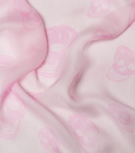 McQueen Foulard Skull en soie - McQueen - Modalova