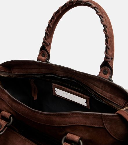 Sac Le City Small en daim - Balenciaga - Modalova