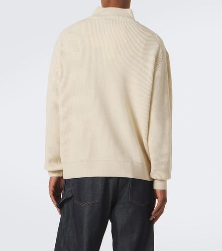 Pull côtelé en laine et coton - JW Anderson - Modalova