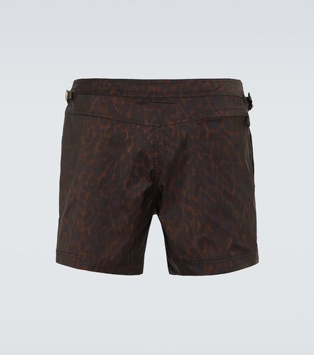 Short de bain à imprimé guépard - Tom Ford - Modalova