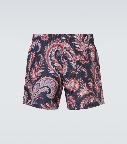 Etro Short de bain imprimé - Etro - Modalova