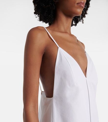 Robe longue Tuluula en popeline de soie - Khaite - Modalova