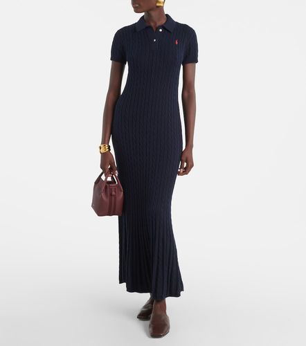 Robe polo en coton mélangé - Polo Ralph Lauren - Modalova