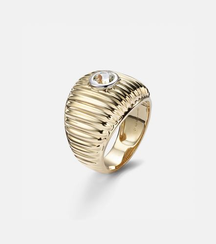 Yvonne Léon Bague Berlingot Maxi en or 9 ct et topaze - Yvonne Leon - Modalova