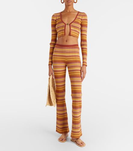 Cardigan Ann raccourci rayé - Bananhot - Modalova
