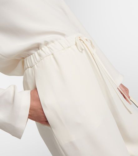 Pantalon ample Cady Couture taille haute - Valentino - Modalova