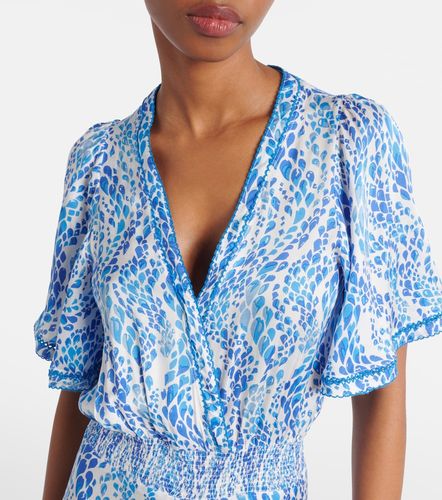 Robe longue Mabelle imprimée - Poupette St Barth - Modalova