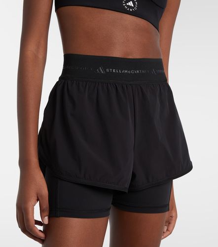Short à logo - Adidas by Stella McCartney - Modalova