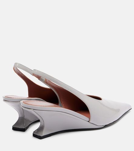 Escarpins slingback Nina 50 en cuir verni - Paris Texas - Modalova