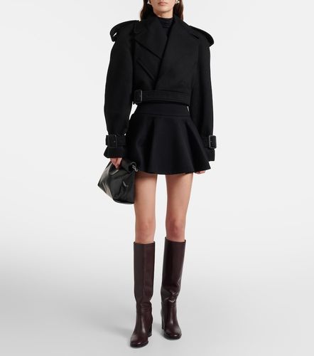 Mini-jupe Circle en laine - Wardrobe.NYC - Modalova