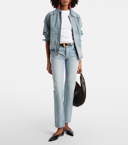 T-shirt Cassandre en jersey de coton - Saint Laurent - Modalova