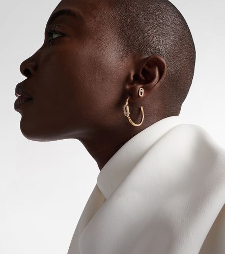 Boucles d'oreilles Move Uno en or 18 ct et diamants - Messika - Modalova