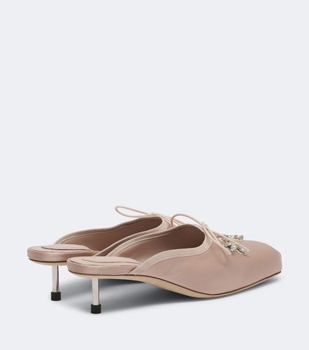 Mules en satin à ornements - Simone Rocha - Modalova