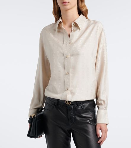 Gucci Chemise en jacquard de soie - Gucci - Modalova