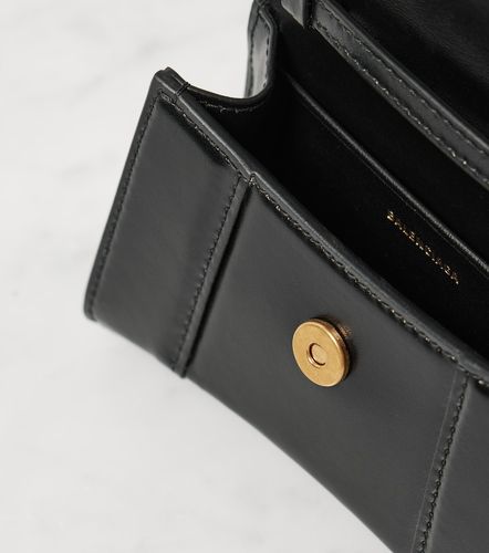 Sac à bandoulière Hourglass Mini en cuir - Balenciaga - Modalova