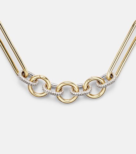 Collier en or 18 ct et diamants - FoundRae - Modalova
