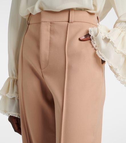 Chloé Pantalon droit en laine - Chloe - Modalova