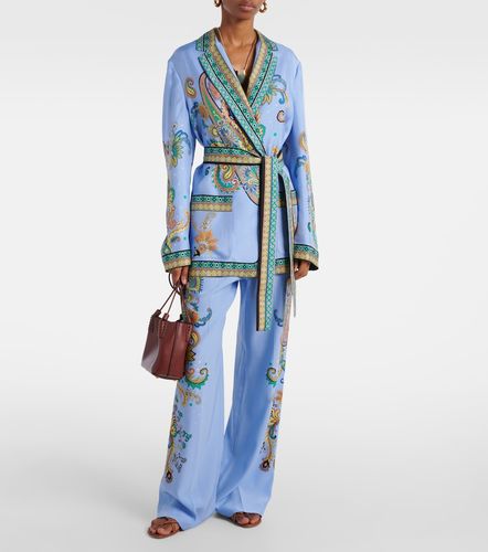 Etro Blazer en soie - Etro - Modalova