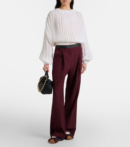 Pull en mohair et coton mélangés - Loewe - Modalova