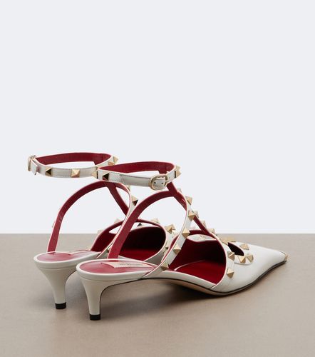 Escarpins Rockstud en cuir - Valentino Garavani - Modalova
