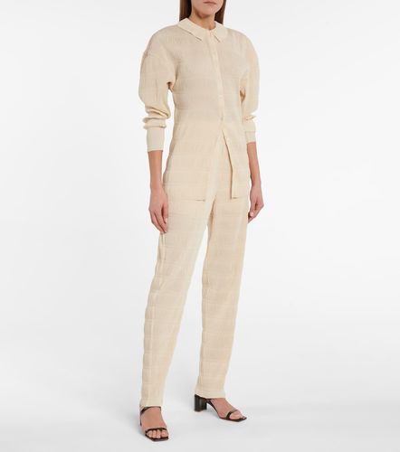 Pantalon tapered à taille haute - Toteme - Modalova
