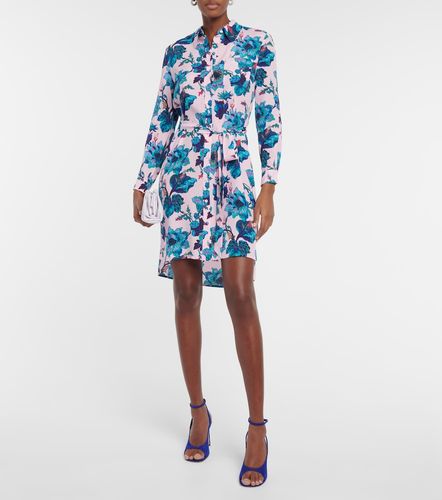 Robe chemise Prita à fleurs - Diane von Furstenberg - Modalova