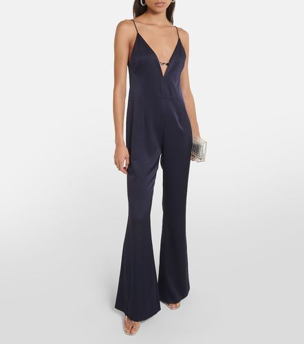 Combi-pantalon Avedon Globe en crêpe de satin - Galvan - Modalova
