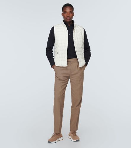 Pull polo en coton - Brunello Cucinelli - Modalova