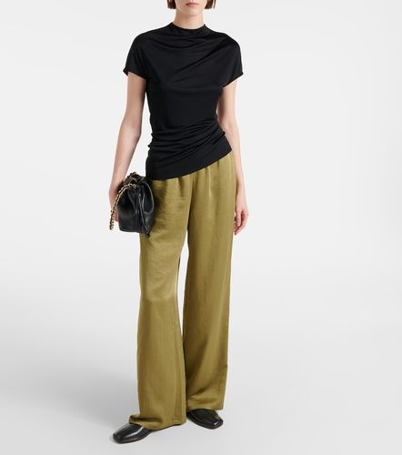 Pantalon ample à taille basse en satin - Vince - Modalova
