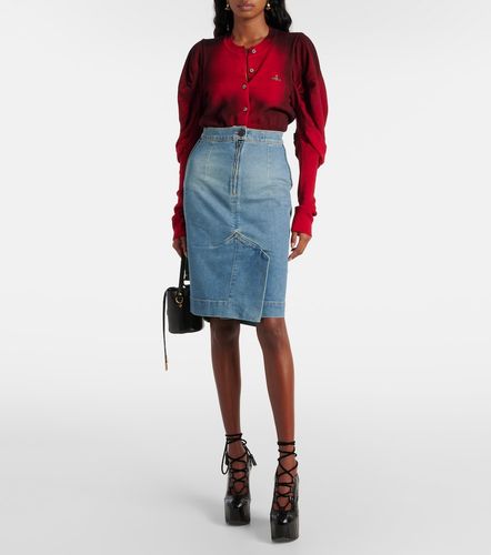 Jupe crayon Orb en denim - Vivienne Westwood - Modalova