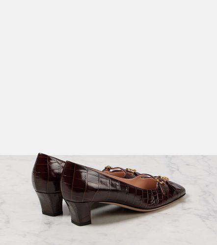 Escarpins Bowow 45 en cuir embossé - Valentino Garavani - Modalova