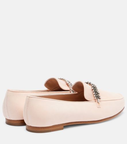 Mocassins Pisufa en daim à ornements - Manolo Blahnik - Modalova