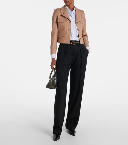 Veste raccourcie Sleek Statement en cuir - Dorothee Schumacher - Modalova