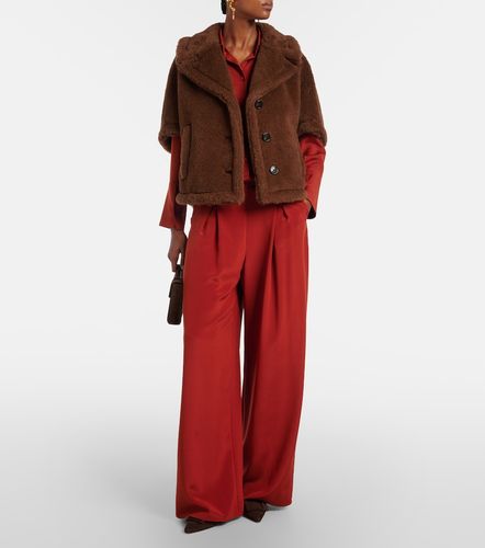 Pantalon ample Palude en crêpe et soie mélangée - Max Mara - Modalova