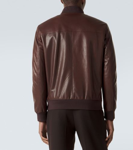 Brioni Veste bomber en cuir - Brioni - Modalova
